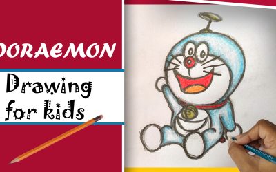 How to Draw Doraemon Drawing easy step by step for Kids