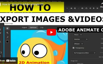 How to Export in Adobe animate CC