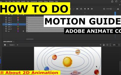 How to make a motion guide in Adobe Animate CC