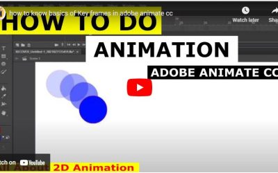 How to know basics of Key frames in Adobe Animate cc