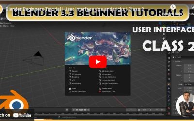 Blender User Interface tips and tricks beginners tutorials class 2