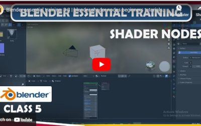 Blender essential training, 3.3 | blender shader nodes beginners tutorials | Class 5
