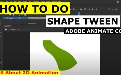 How to do shape tween in Adobe Animate CC