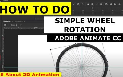 How to animate wheels in Adobe animate CC