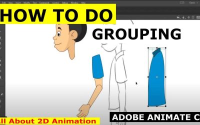 How to Group in Adobe Animate for Character Animation