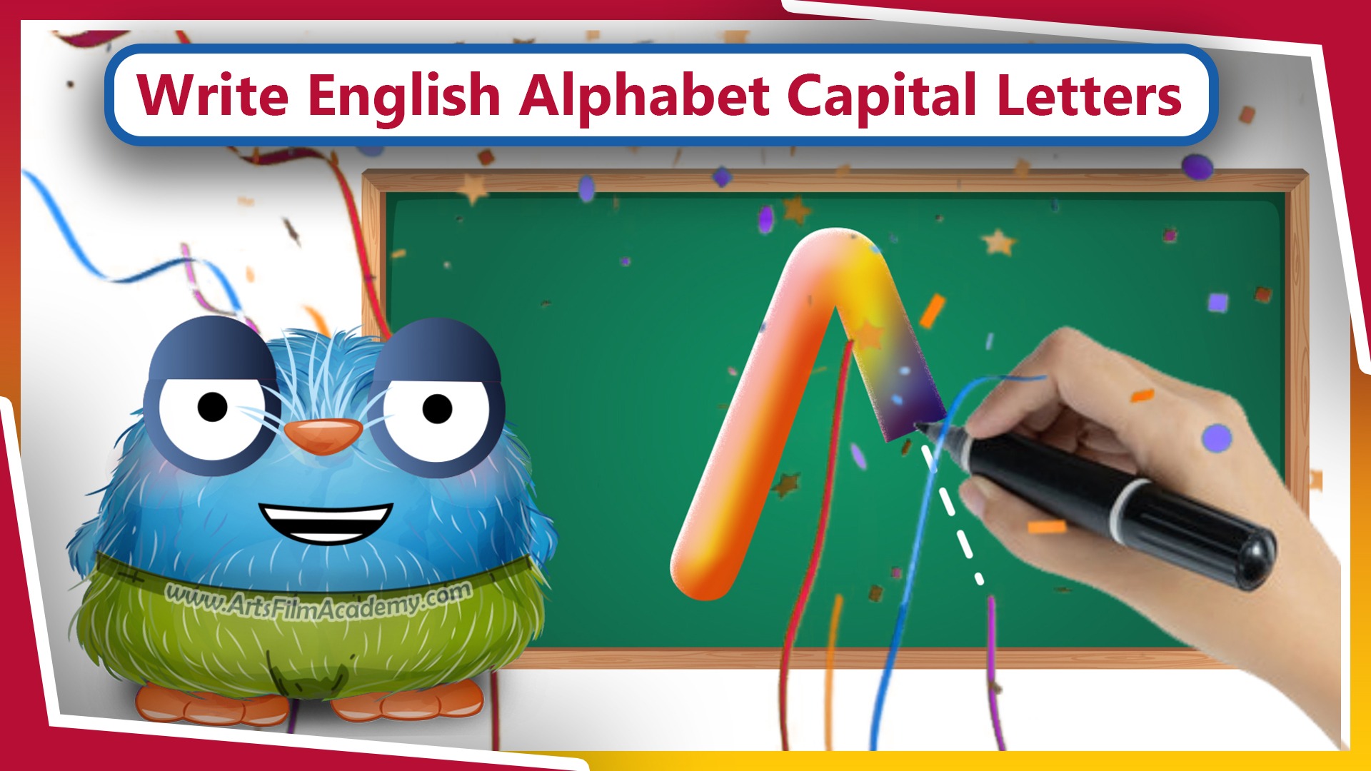 Write English Alphabets Capital Letters Uppercase Big Letters 